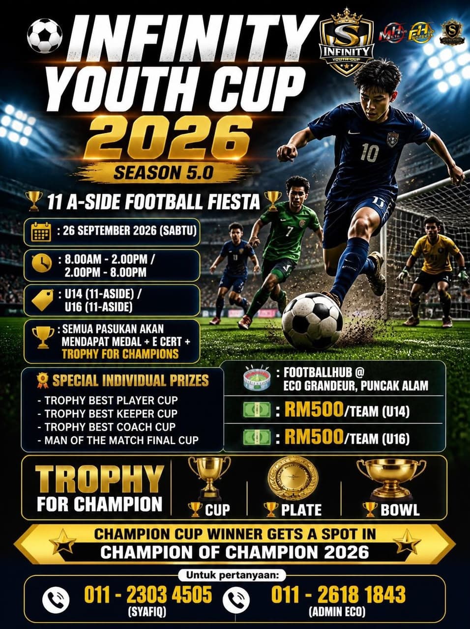 INFINITY YOUTH CUP 2026 SEASON 5 cover
