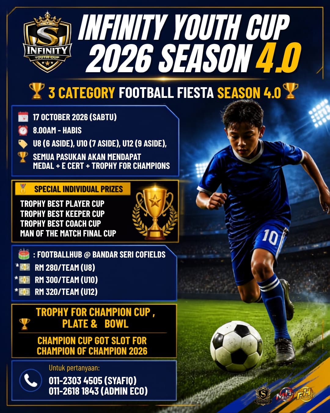 INFINITY YOUTH CUP 2026 SEASON 4 cover